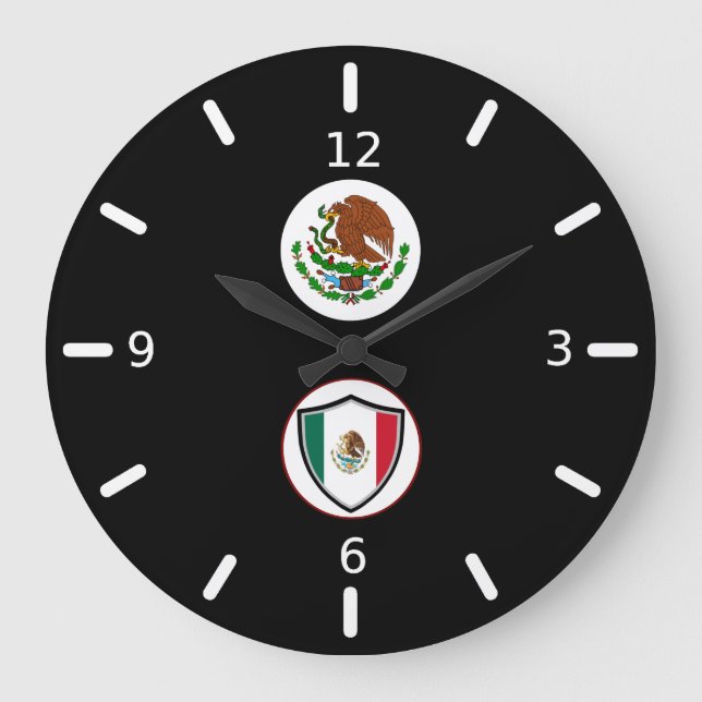 Relógio Grande Armas de casaco mexicano (Frente)