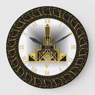 Relógio Grande Art Deco