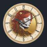 Relógio Grande Art Deco<br><div class="desc">design de relógio do excelente. Você vai adorar como os outros. Esteja livre para usar este design para outro produto que você quiser ou para personalizar e adicionar seu texto. Siga-me para mais. Obrigado. Tenha um bom dia.</div>