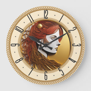 Relógio Grande Art Deco