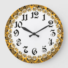 Relógio Grande Art Deco Wall