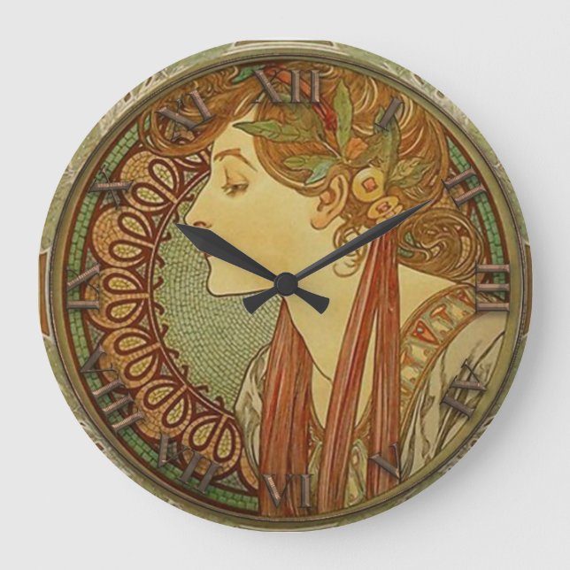 Relógio Grande Art Nouveau Clock (Frente)