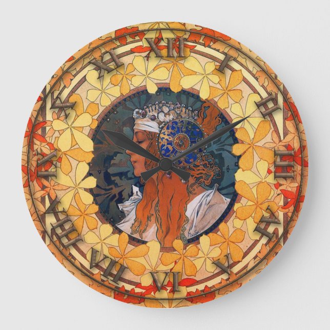 Relógio Grande Art Nouveau Clock (Frente)