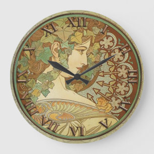 Relógio Grande Art Nouveau Clock