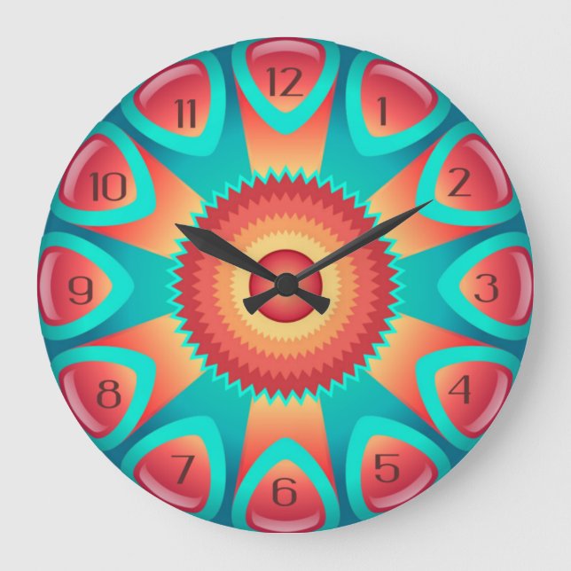 Relógio Grande Arte Moderna (Frente)