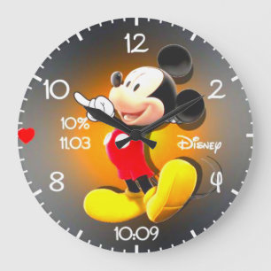 Relógio Grande Arte para Parede & Decoração > Relógios  Bebê & Cr