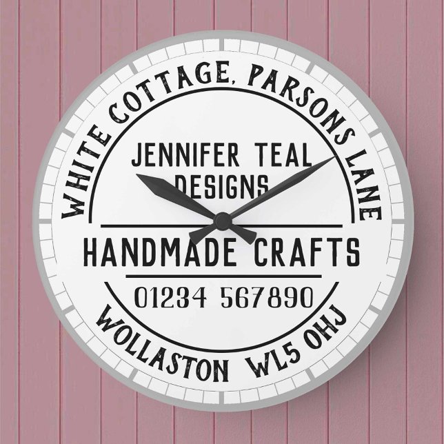 Relógio Grande Artesanato Compro Wall Clock (Criador carregado)