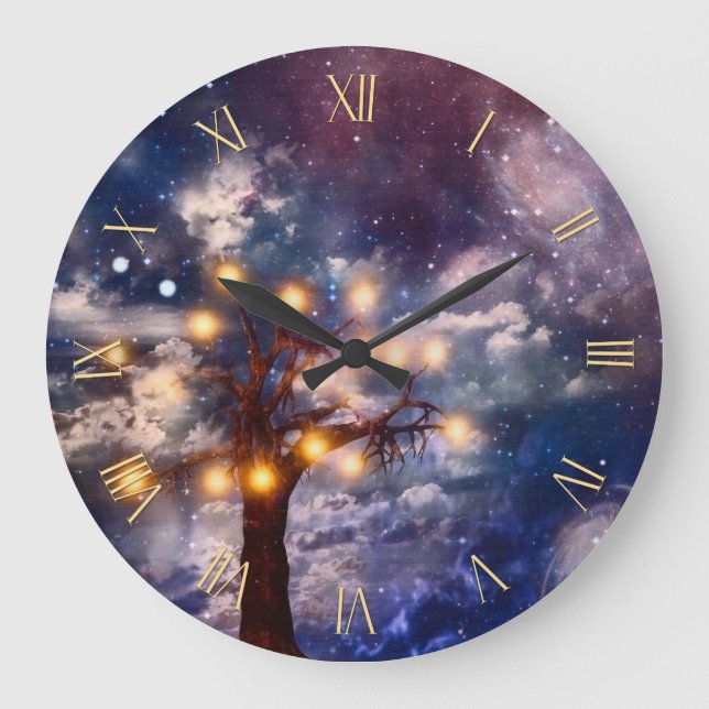 Relógio Grande Árvore de Ideias (Frente)
