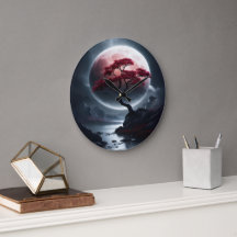 Árvore Rosa Estilo Japonês Místico