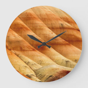 Relógio Grande As Colinas Pintadas Nos Campos Fósseis Do Dia Do 