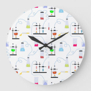 Relógio Grande Assunto da Escola de Laboratório de Testes de Ciên