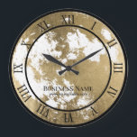 Relógio Grande Astronômico moderno da Lua Dourada<br><div class="desc">Relógios Astronômicos Modernos Da Lua Dourada.</div>