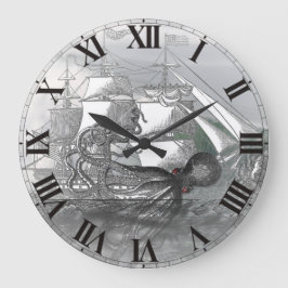 Relógio Grande Ataque pelo polvo gigante