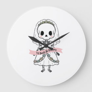 Relógio Grande Até que a Morte nos Separe Halloween