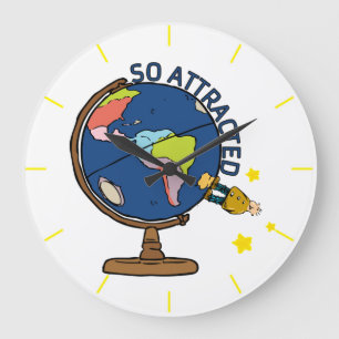 Relógio Grande Atraído assim