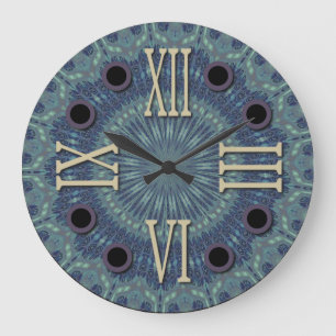 Relógio Grande Atualização de inverno de numeral romano 002