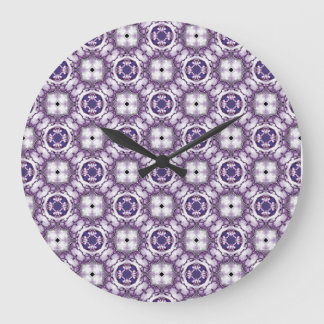 Relógio Grande Auréola de Lavanda
