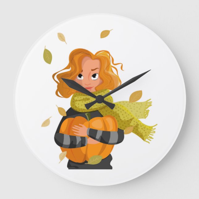 RELÓGIO GRANDE AUTUMN MULHER (Frente)