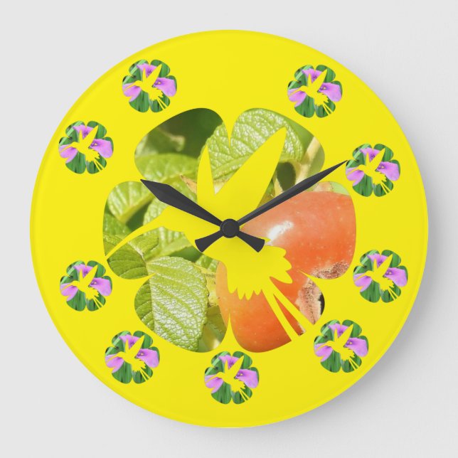 Relógio Grande aves grandiosas (Frente)