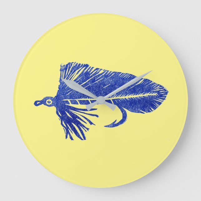 Relógio Grande Azul Matuka — amarração e pesca (Frente)