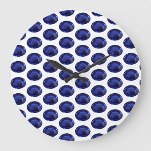 Relógio Grande Azul Sapphire