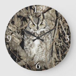 Relógio Grande B51 Coruja Buraqueira