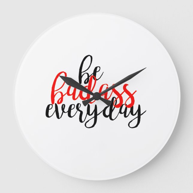 Relógio Grande Badass clock (Frente)