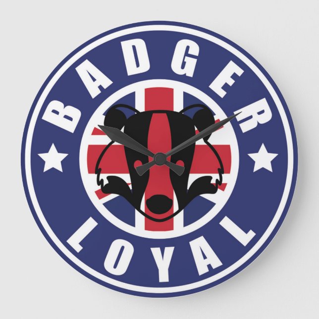 Relógio Grande Badger Loyal Clock (Frente)