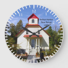 Relógio Grande Baileys Harbor Rear Range Light clock