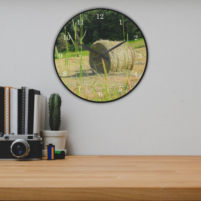 Relógio Grande Baldes redondos em fazendeiros de verão caem em ce (Criador carregado)