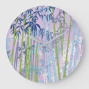 Relógio Grande Bambu