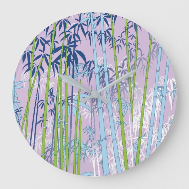 Relógio Grande Bambu (Frente)