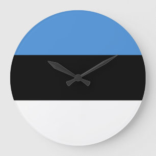 Relógio Grande Bandeira da Estônia