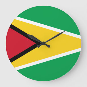 Relógio Grande Bandeira da Guiana (Guiana)