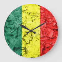 Bandeira da reggae do vintage