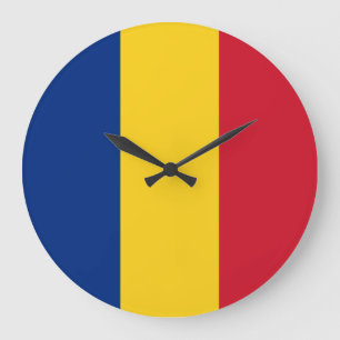 Relógio Grande Bandeira da Romênia