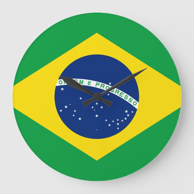 Relógio Grande Bandeira do Brasil (Brasil) (Frente)