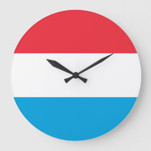Relógio Grande Bandeira do Luxemburgo