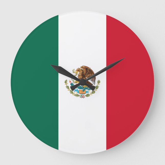 Relógio Grande Bandeira do México (México) (Frente)