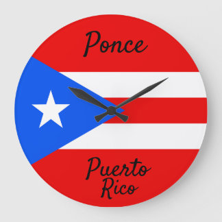 Relógio Grande Bandeira Porto Rico
