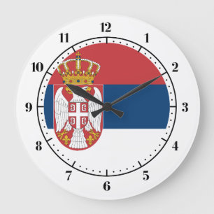Relógio Grande Bandeira sérvio