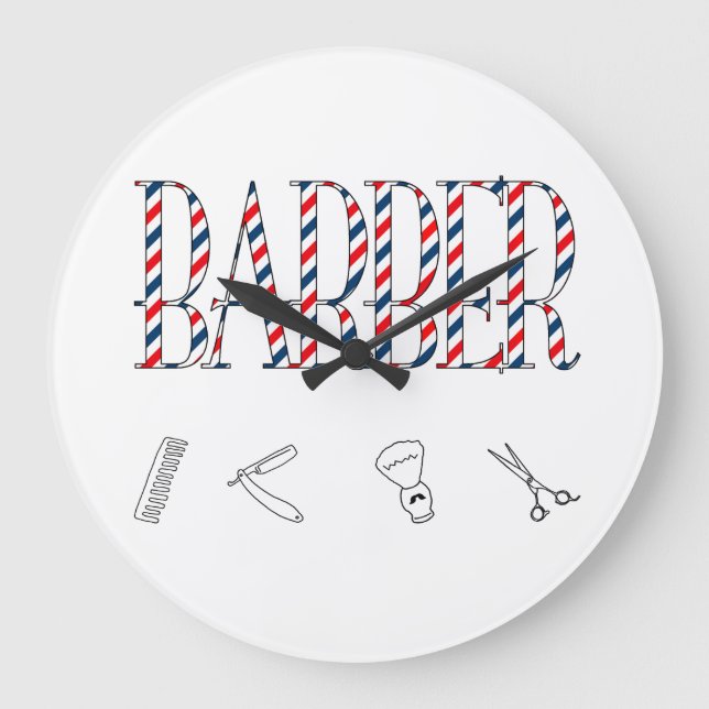 Relógio Grande Barber (Frente)