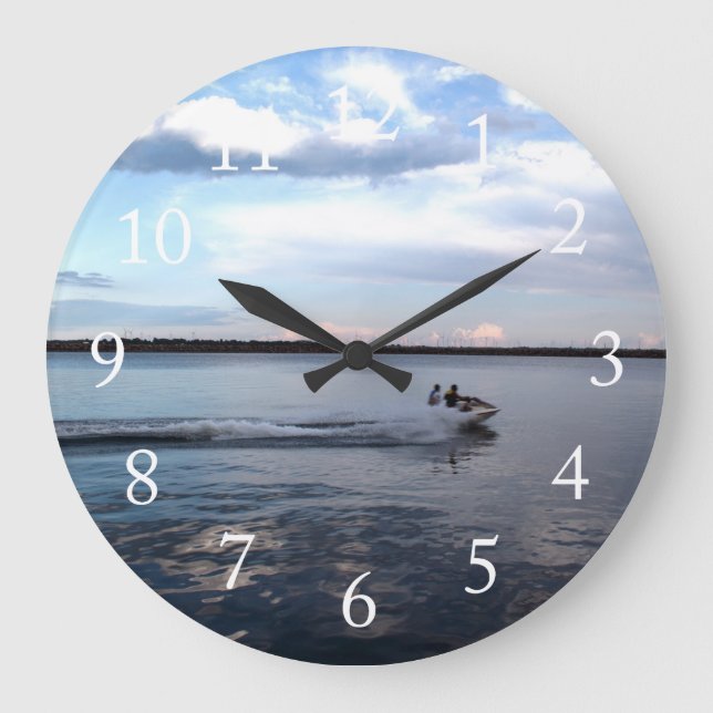 Relógio Grande Barco no lago Kingston, Ontário. (Frente)