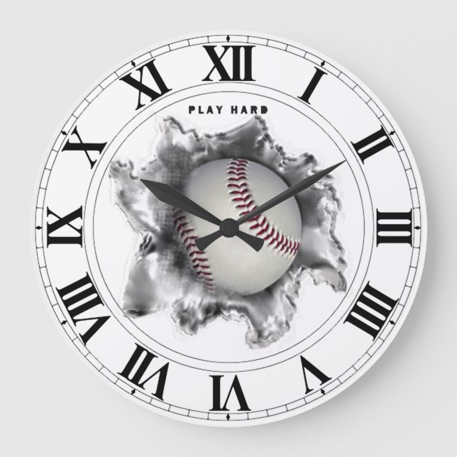 Relógio Grande Basebol (Frente)
