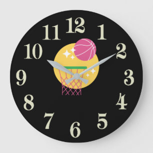 Relógio Grande Basquete