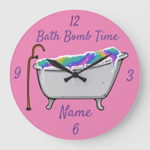 Relógio Grande Bath Bomb Babe Thunder_Cove