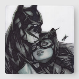 Relógio Grande Batman & Catwoman ~ Bruce wayne & Selina Kyle