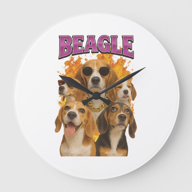 Relógio Grande Beagle          (Frente)