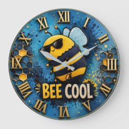 Relógio Grande Bee Cool Funny Bee