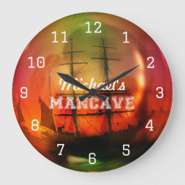 Relógio Grande Beer Caribe Beach Mancave